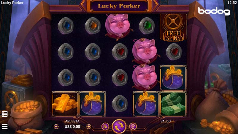 lucky porker juego
